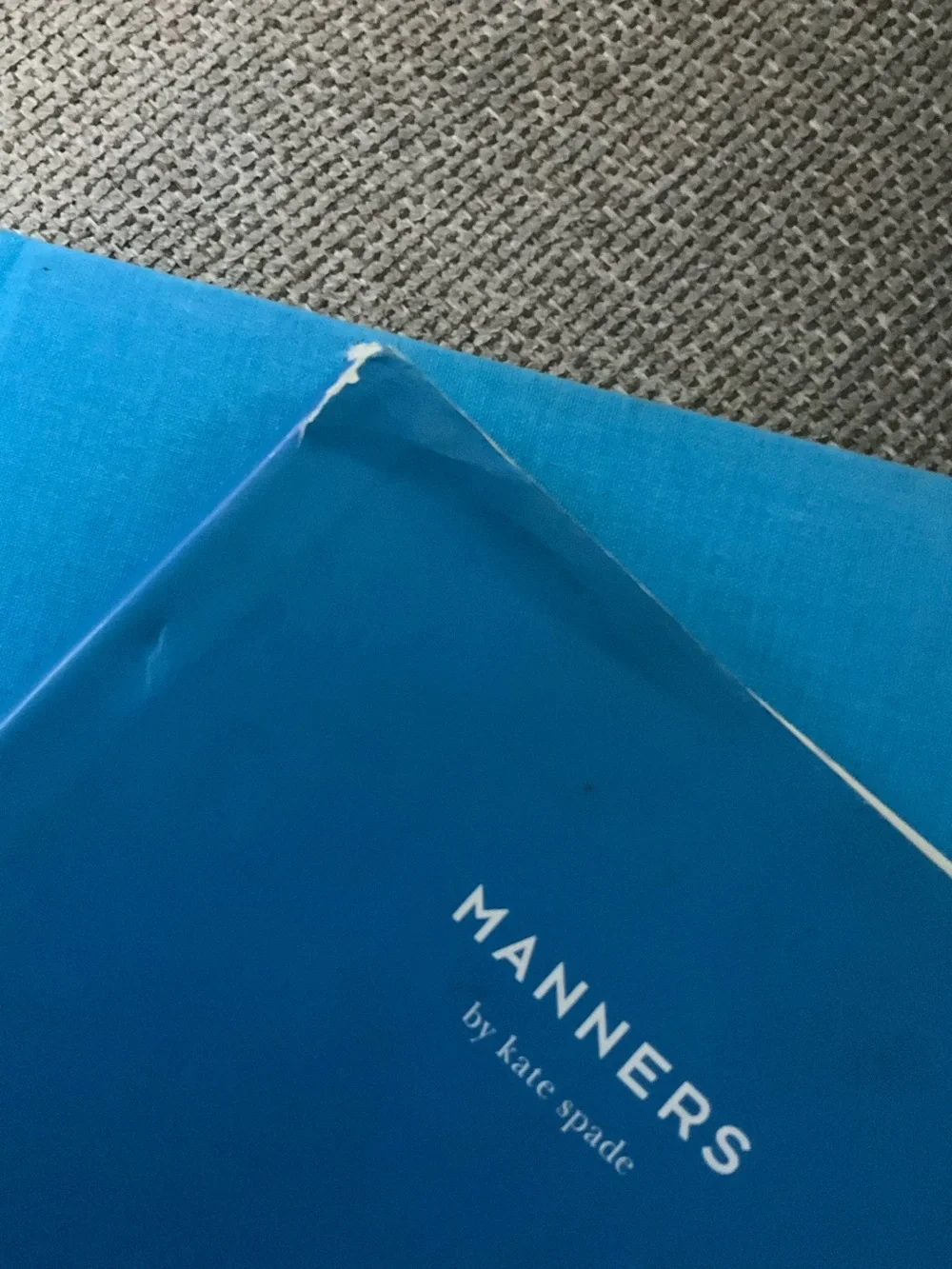KATE SPADE ♠️ Blue Hardcover Book 